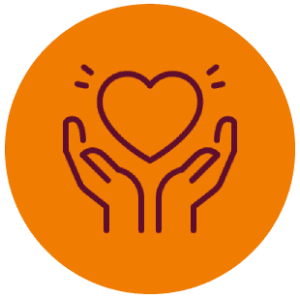 Pictogramme ecoute et bienveillance